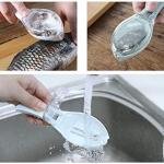 Fish Skin Brush Scraping