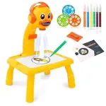 Mini Led Projector Art Drawing Table With Painting Board For Children Kids