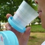 Portable Folding Collapsible Magic Cup Folding Glass 4 pcs