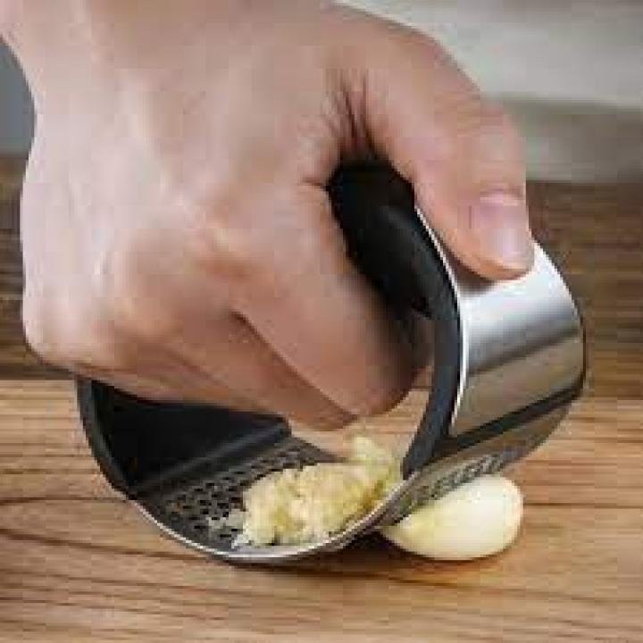 Stainless Steel Multipurpose Ginger Garlic Presser Quick Handy Kitchen Tools