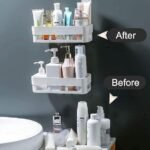 Bathroom Wall Shelf and Accessories Storage Racks - Image 3