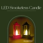 LED Smokeless Hurricane Candle (2pcs + Free 1pcs) - Image 2