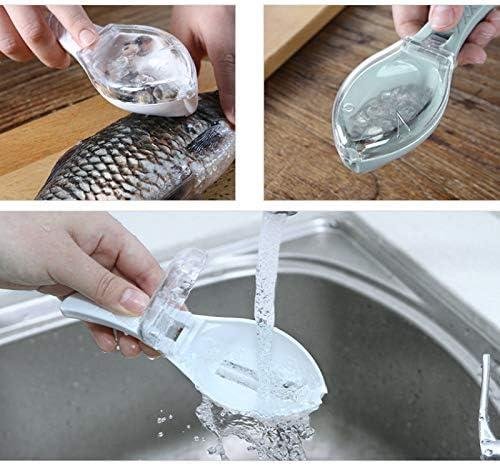 Fish Skin Brush Scraping
